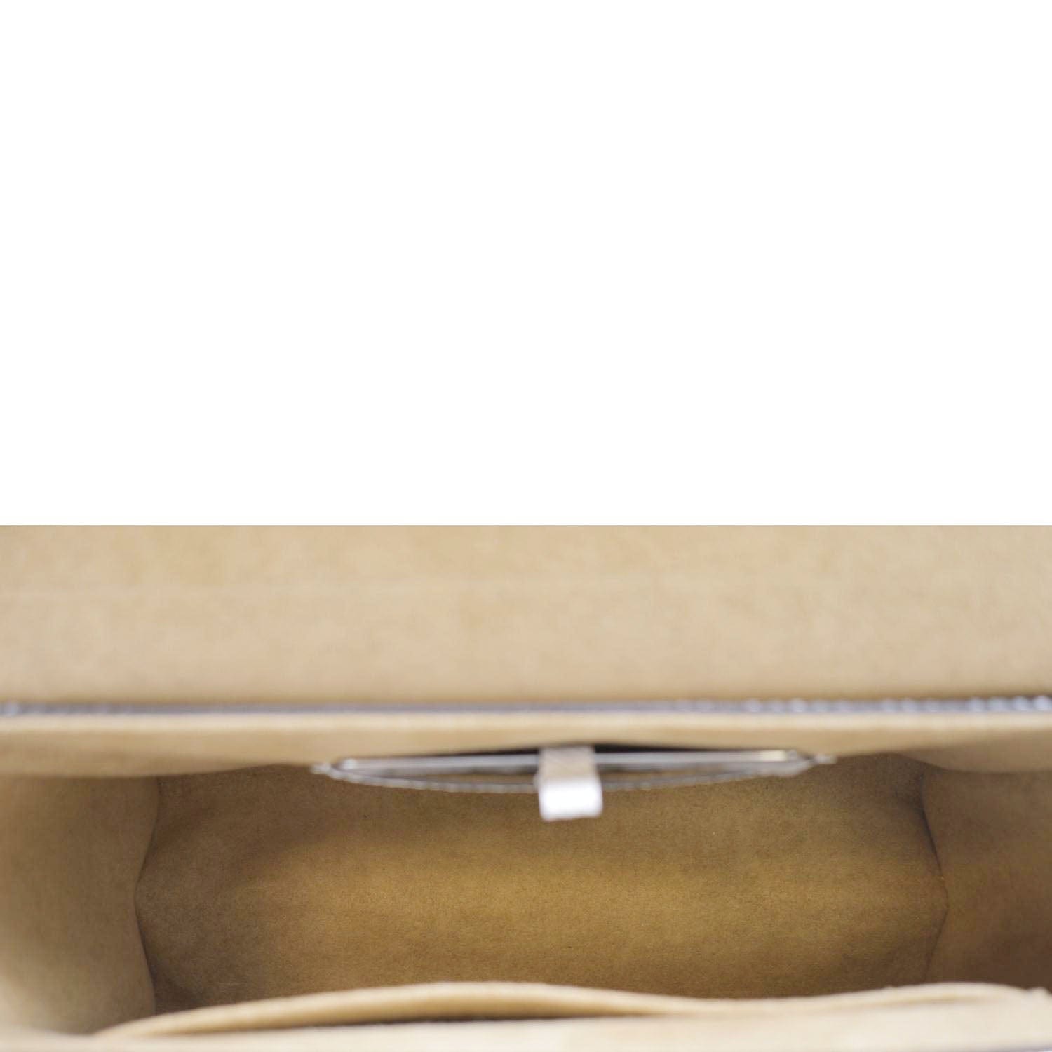 LOUIS VUITTON MM Twist Epi Leather Chain Shoulder Bag White