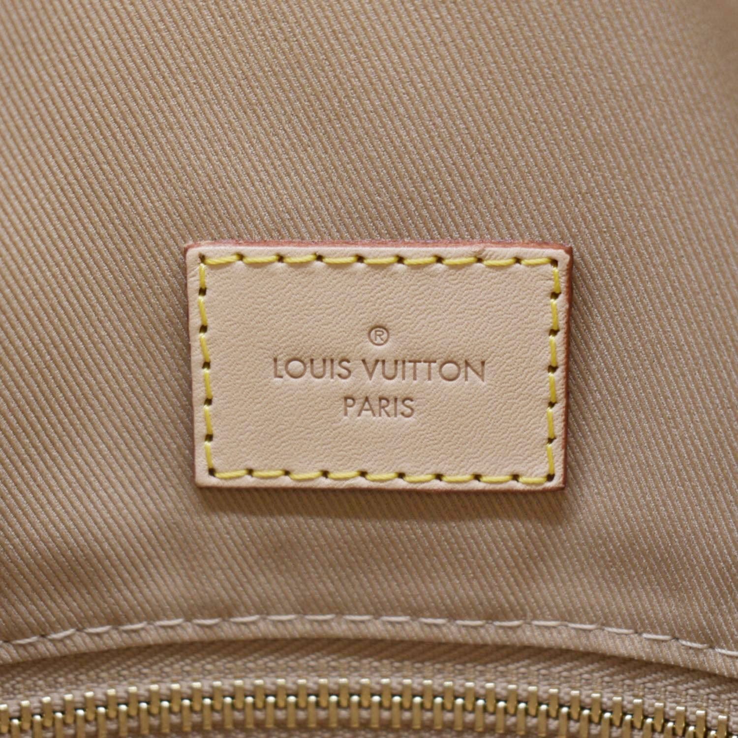LOUIS VUITTON Graceful PM Monogram Canvas Hobo Shoulder Bag Brown