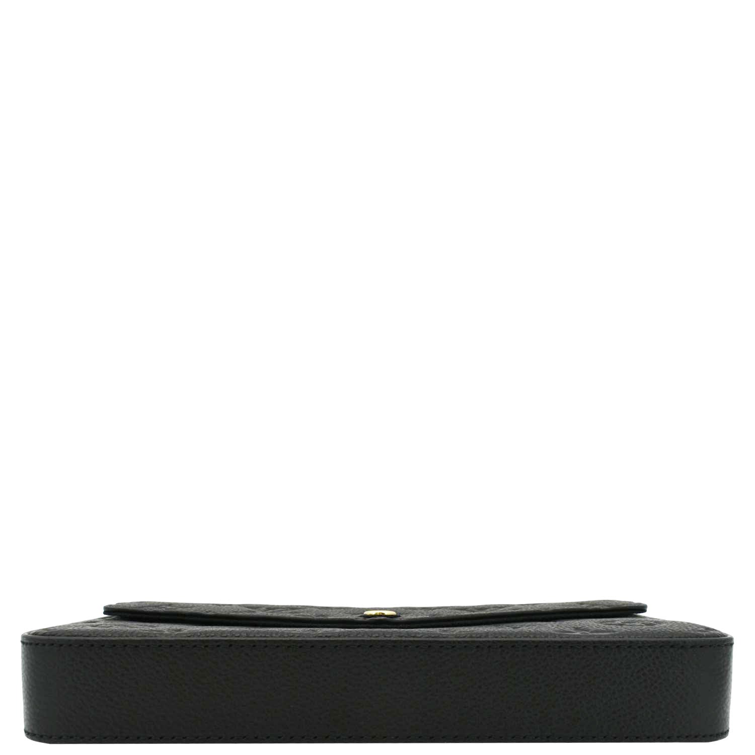 LOUIS VUITTON Felicie Monogram Empreinte Pochette Shoulder Bag Black