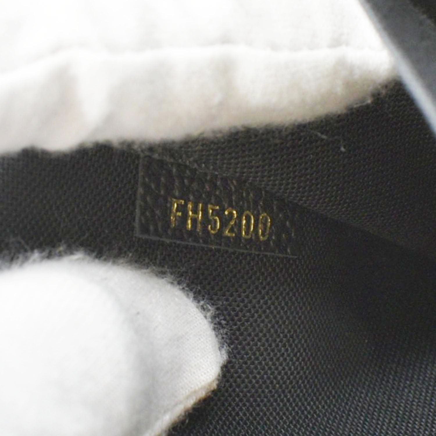 LOUIS VUITTON Felicie Monogram Empreinte Pochette Shoulder Bag Black