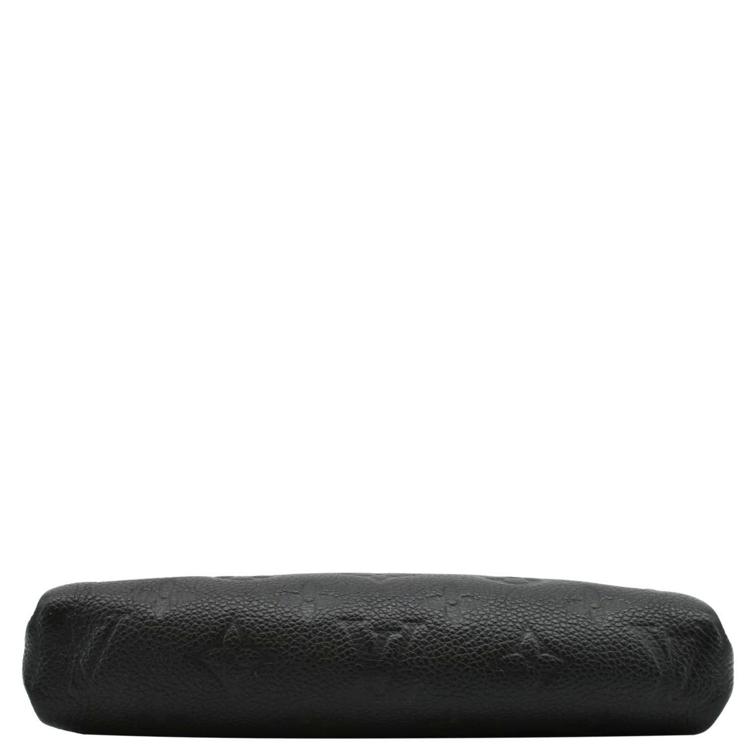 LOUIS VUITTON Pallas Monogram Empreinte Clutch Crossbody Bag Black