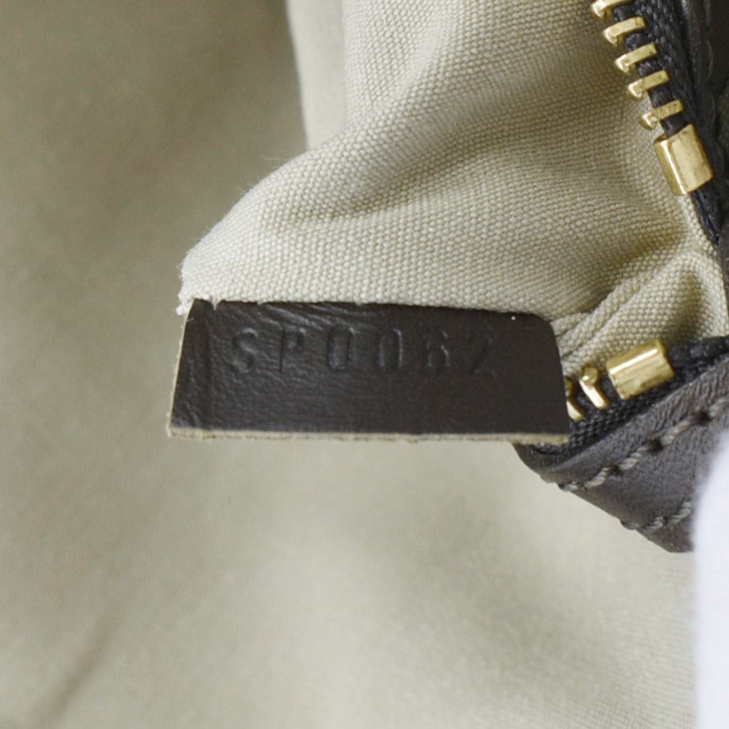 LOUIS VUITTON Francoise Mini Monogram Canvas Shoulder Bag Khaki