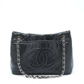 Chanel Timeless Soft Shopper Tote Caviar Black