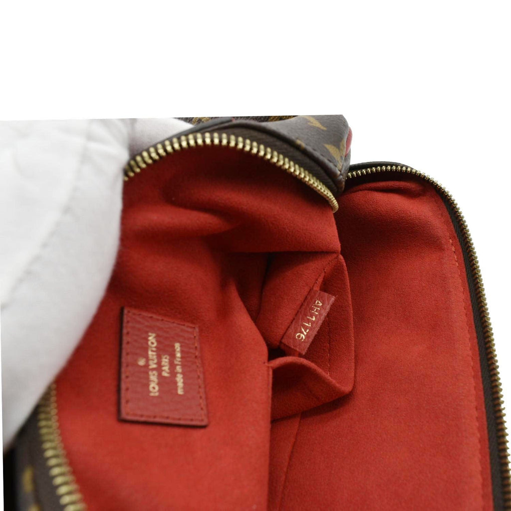 LOUIS VUITTON Retiro NM Monogram Canvas 2Way Shoulder Bag Red