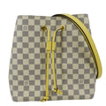 LOUIS VUITTON Neonoe MM Damier Azur Shoulder Bag Pineapple