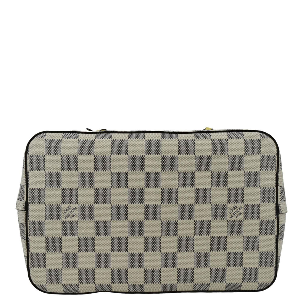 LOUIS VUITTON Neonoe MM Damier Azur Shoulder Bag Pineapple