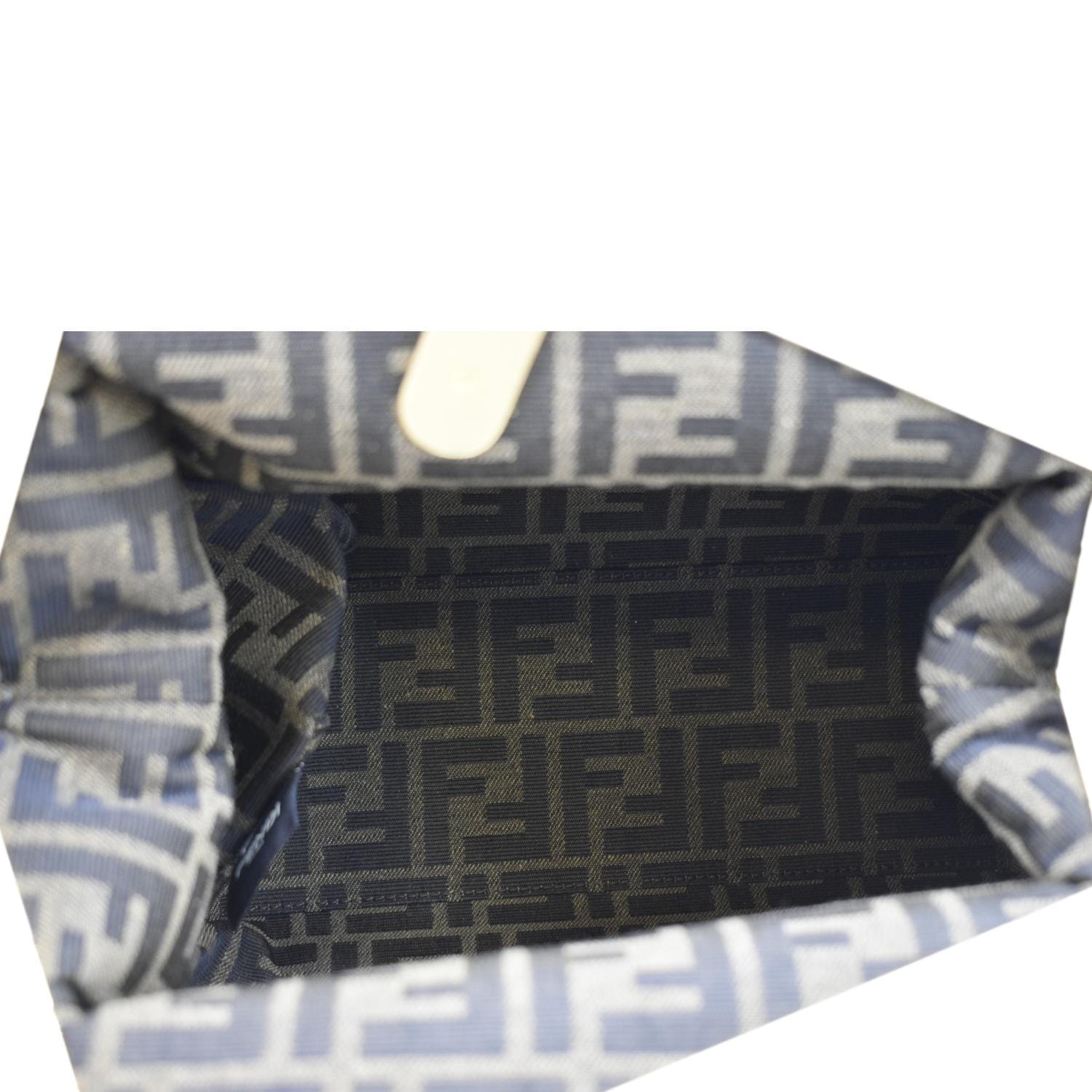 FENDI First Medium Leather Shoulder Bag Dark Brown