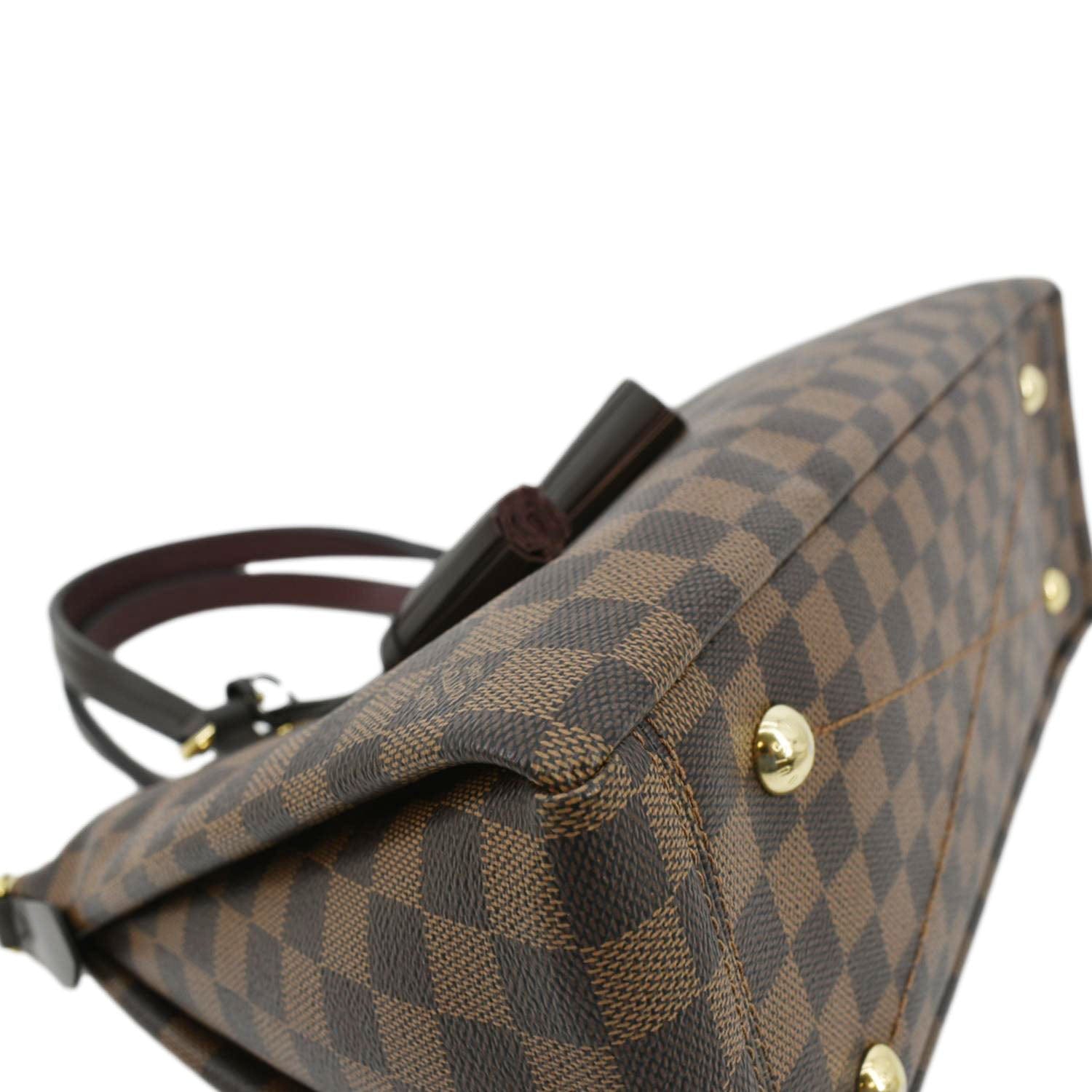 LOUIS VUITTON Lymington Damier Ebene Shoulder Bag Brown