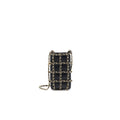 Chanel Gold Clutch O Chain Phone Holder Crossbody Bag