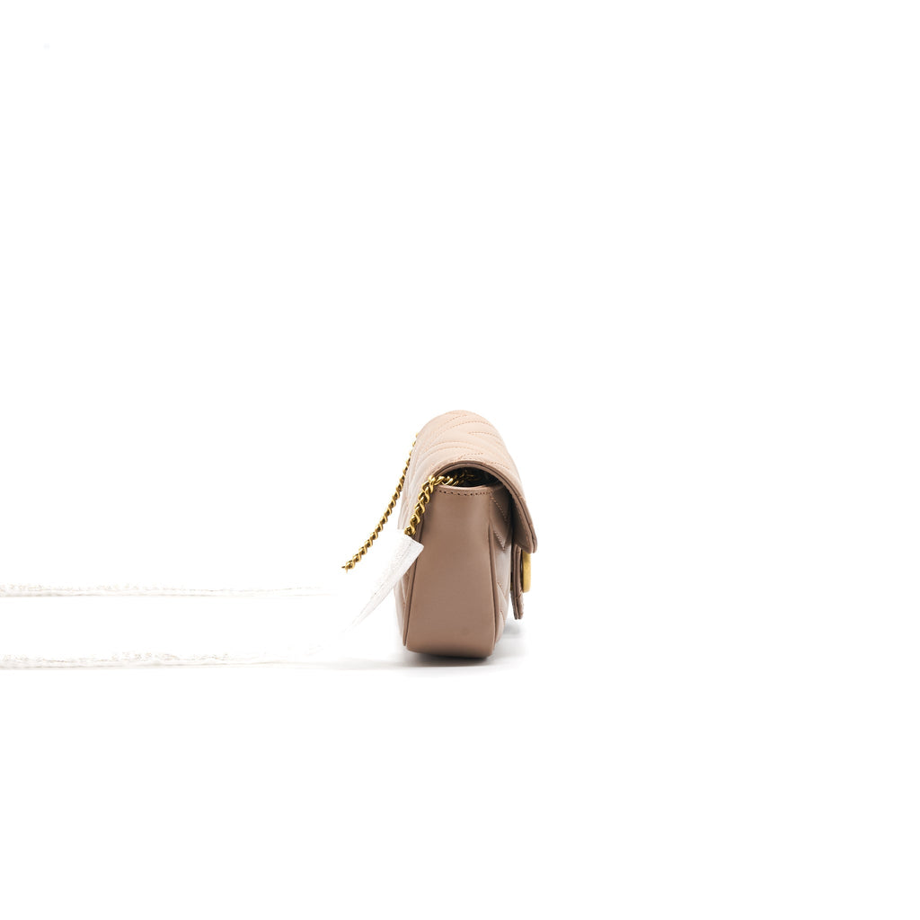 Gucci GG Marmont Super Mini Leather Shoulder Bag