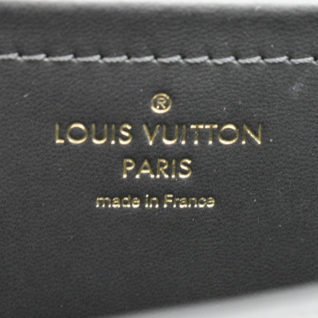 LOUIS VUITTON Marceau  Monogram Empreinte Leather Shoulder Bag Black