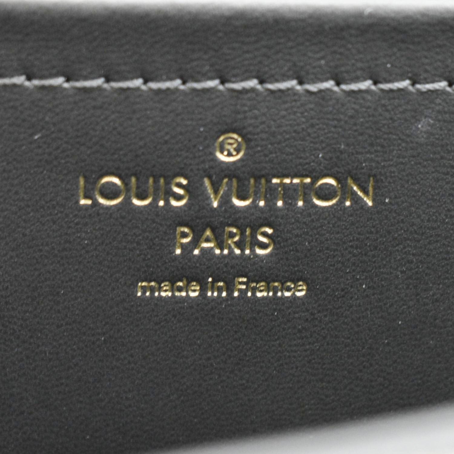 LOUIS VUITTON Marceau  Monogram Empreinte Leather Shoulder Bag Black