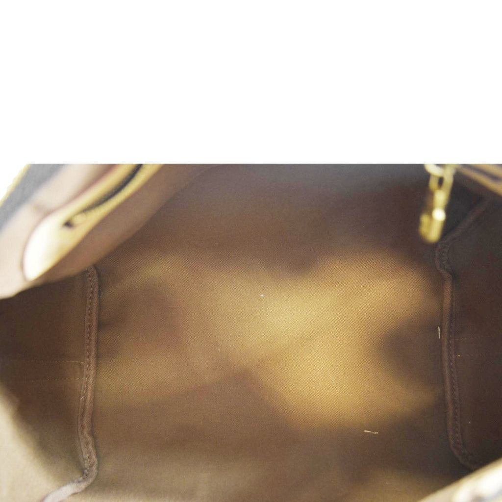 LOUIS VUITTON Speedy 30 Bandouliere Monogram Canvas Shoulder Bag Brown