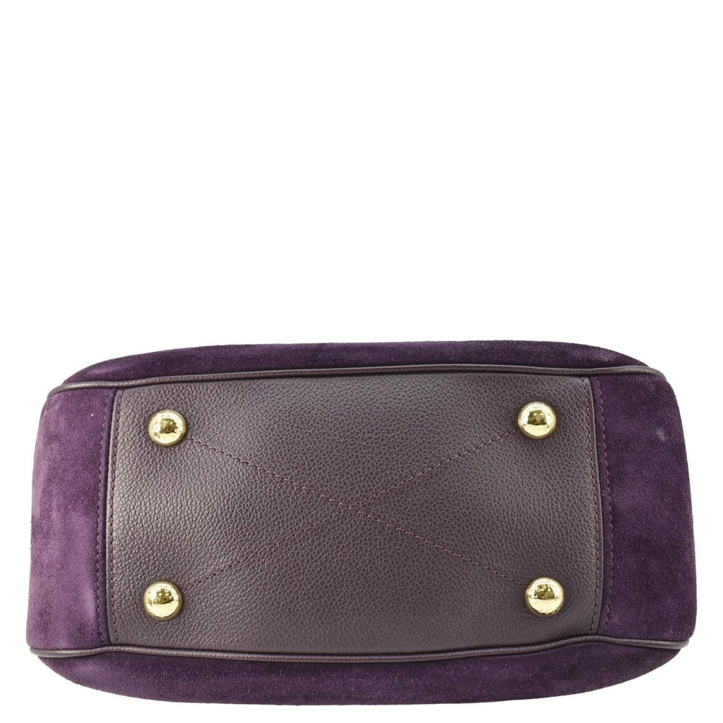 LOUIS VUITTON Audacieuse MM Empreinte Leather Shoulder Bag Terre