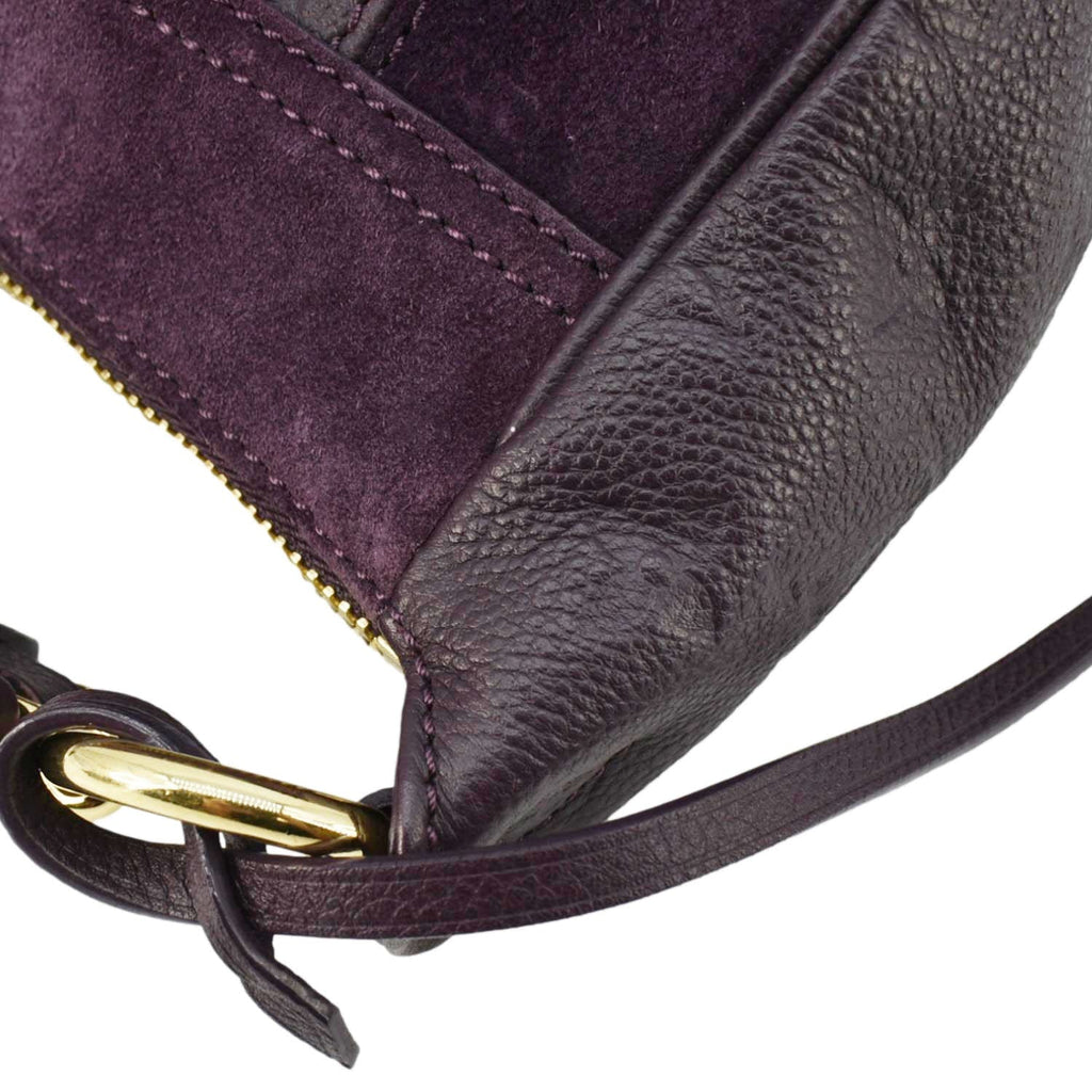LOUIS VUITTON Audacieuse MM Empreinte Leather Shoulder Bag Terre