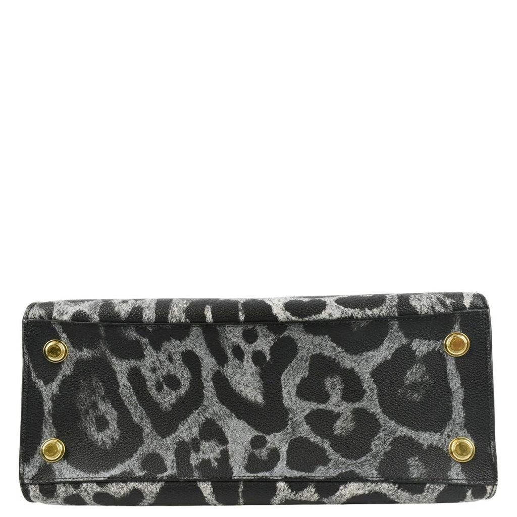 LOUIS VUITTON City Steamer Animal Print Canvas Shoulder Bag Grey