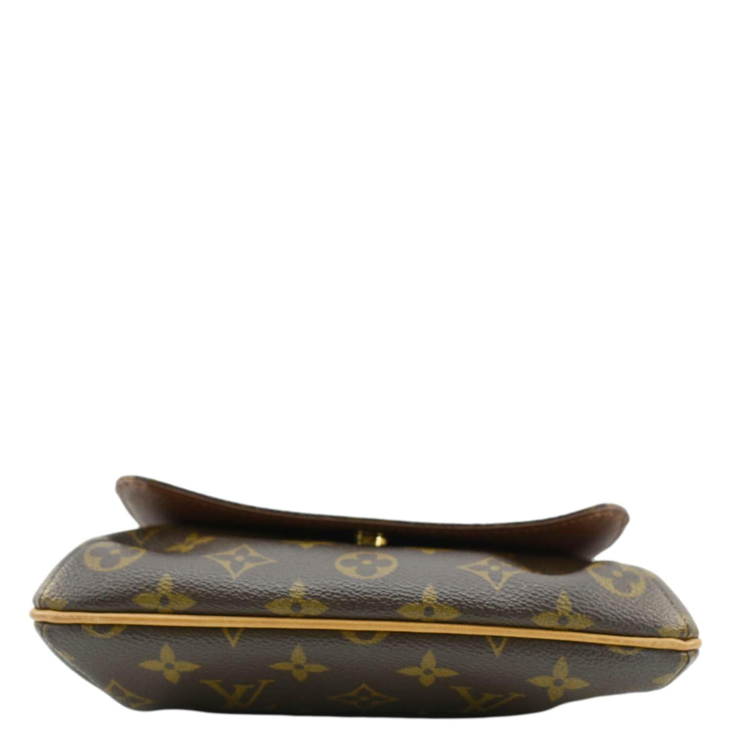 LOUIS VUITTON Musette Salsa Monogram Canvas Shoulder Bag Brown