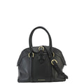 BURBERRY Milverton Medium Leather Tote Bag Black