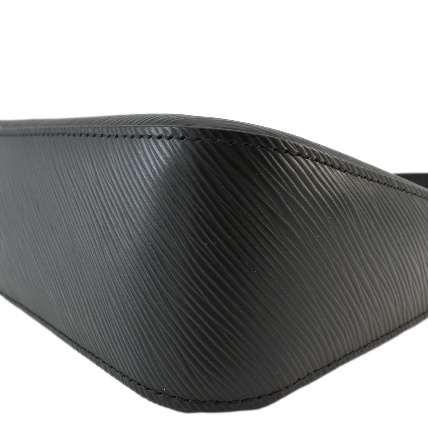 LOUIS VUITTON Marelle Epi Leather Shoulder Bag Black