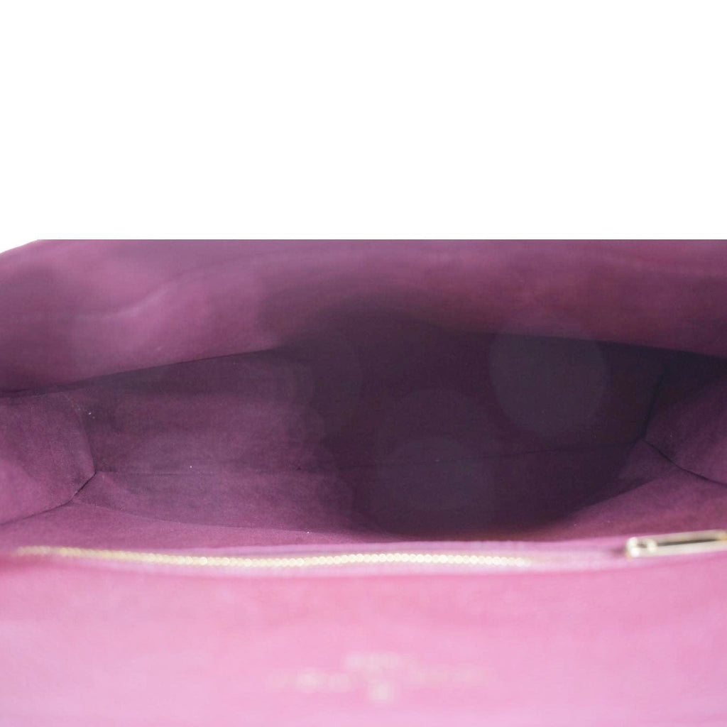 LOUIS VUITTON Florine Monogram Canvas Shoulder Bag Burgundy