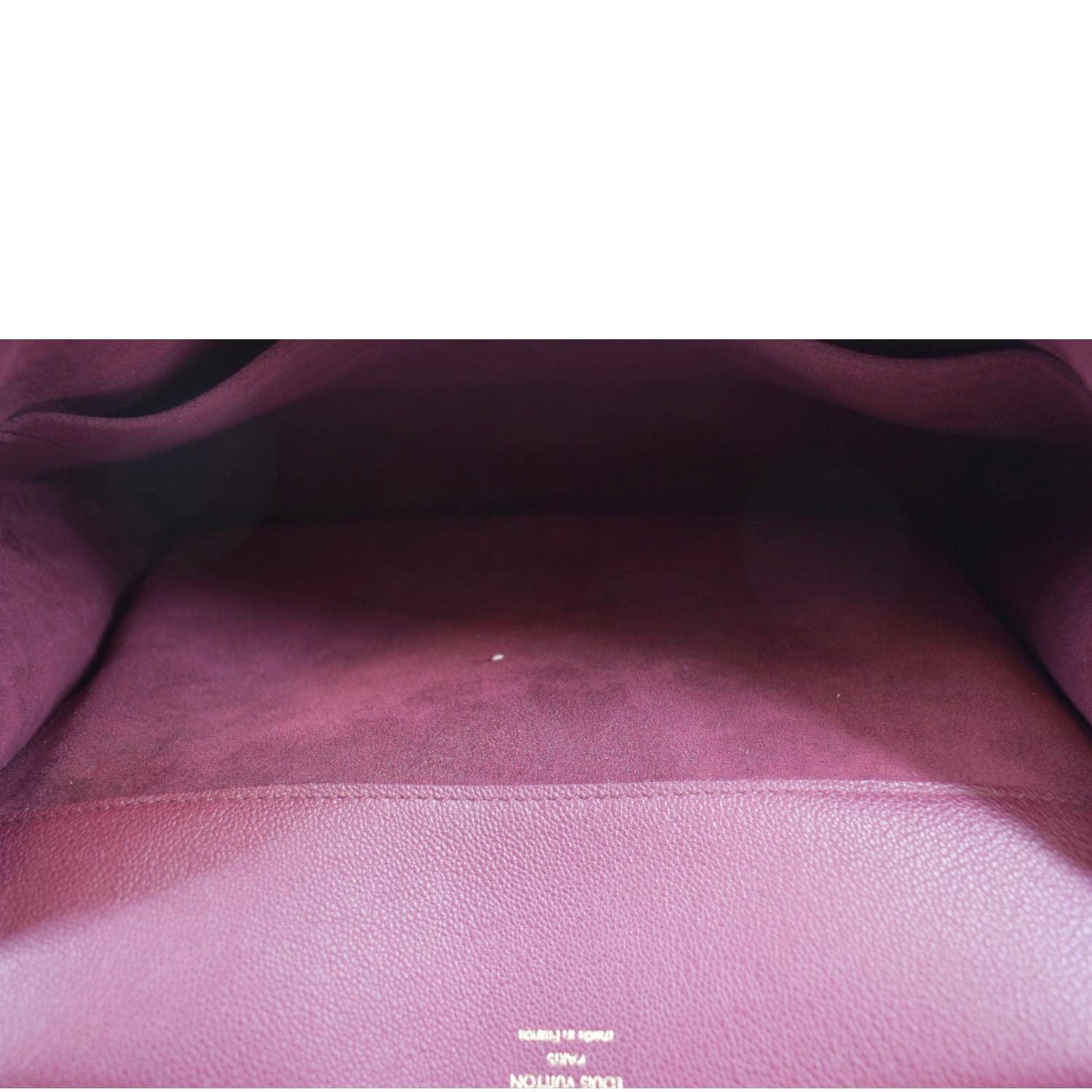 LOUIS VUITTON Florine Monogram Canvas Shoulder Bag Burgundy