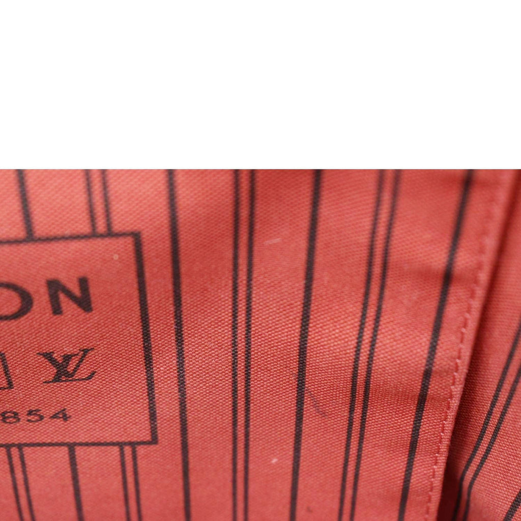 LOUIS VUITTON Neverfull MM Monogram Canvas Shoulder Bag Brown