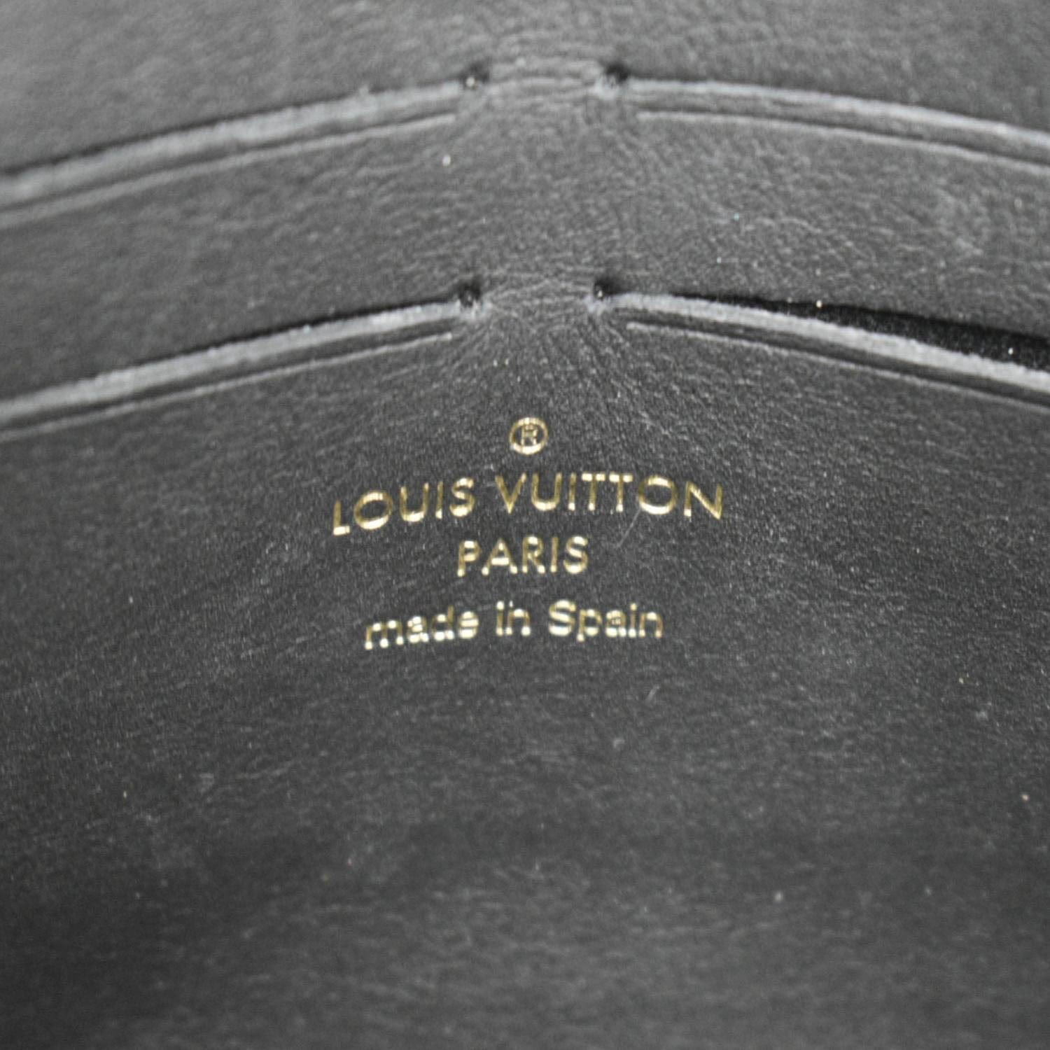 LOUIS VUITTON Vavin PM Damier Ebene Shoulder Bag Brown