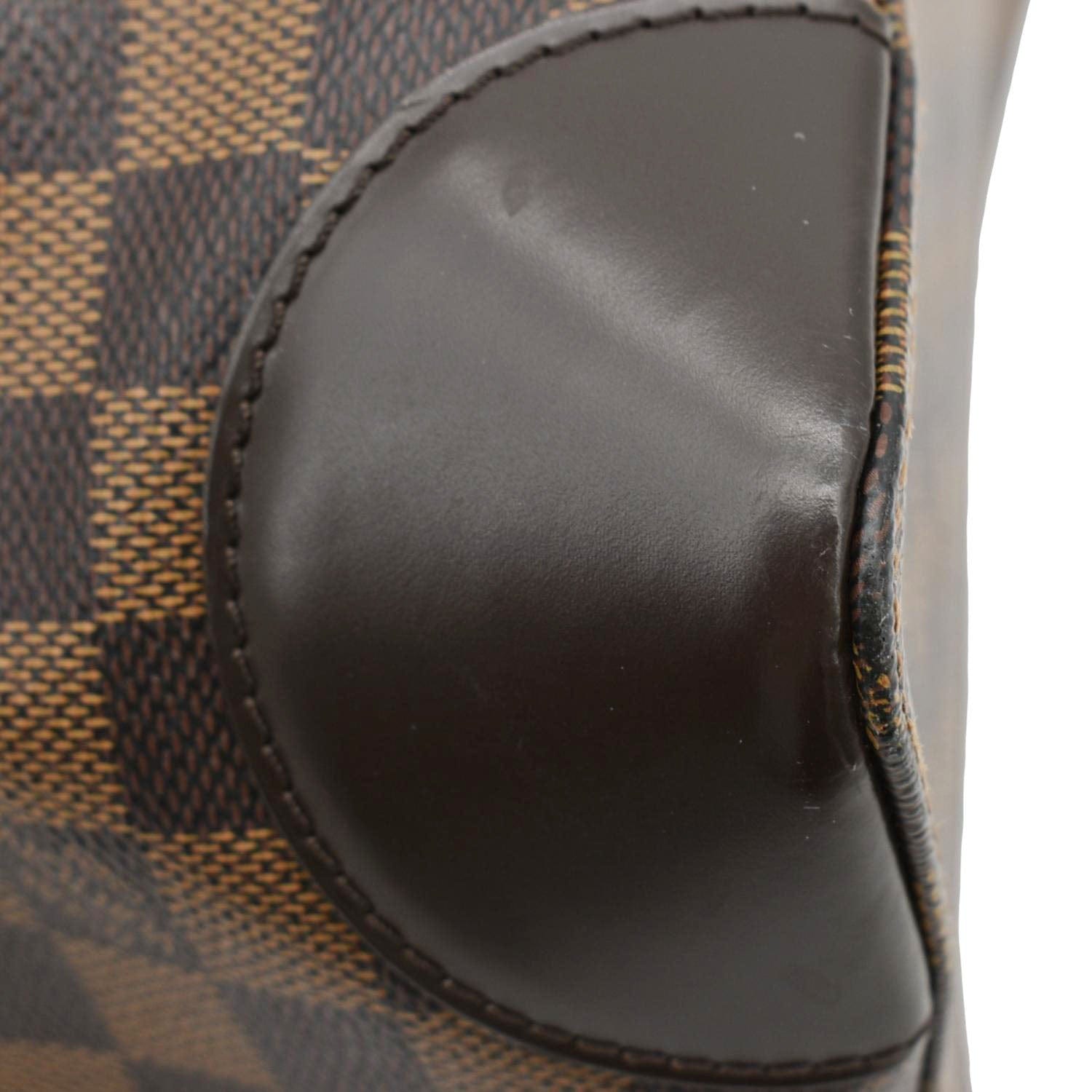 LOUIS VUITTON Hampstead PM Damier Ebene Shoulder Bag Brown