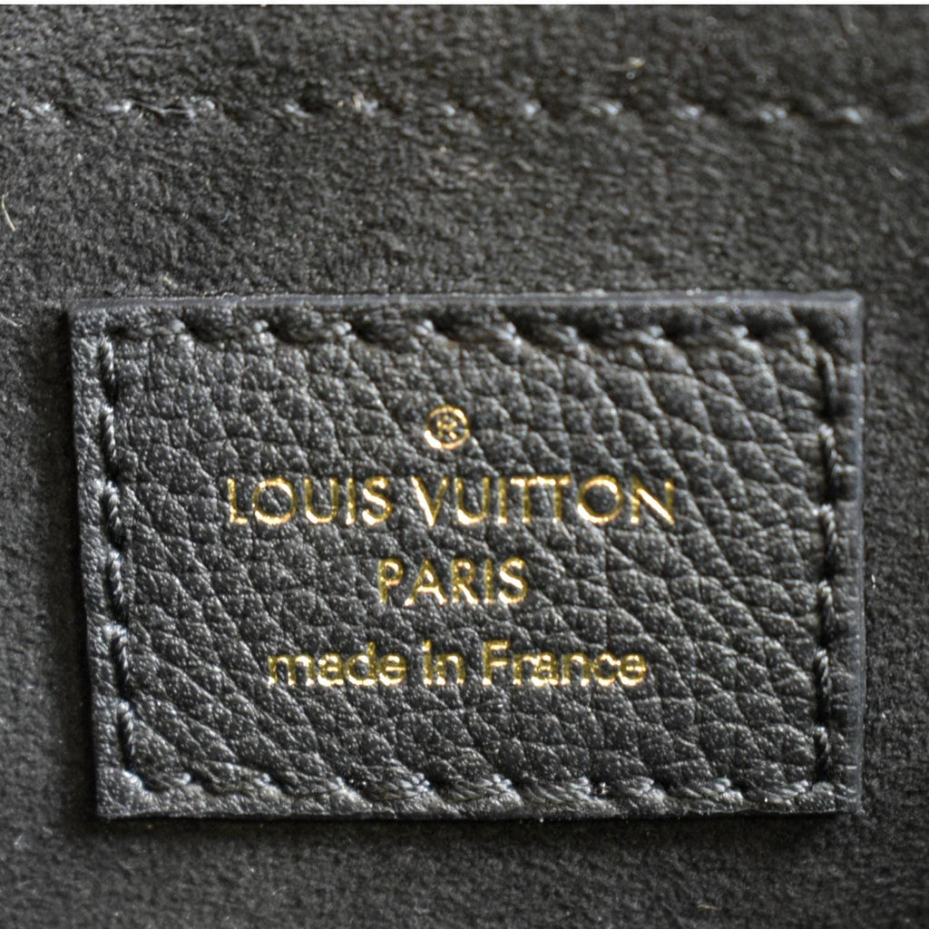 LOUIS VUITTON Mylockme Calf Leather Chain Shoulder Bag Creme