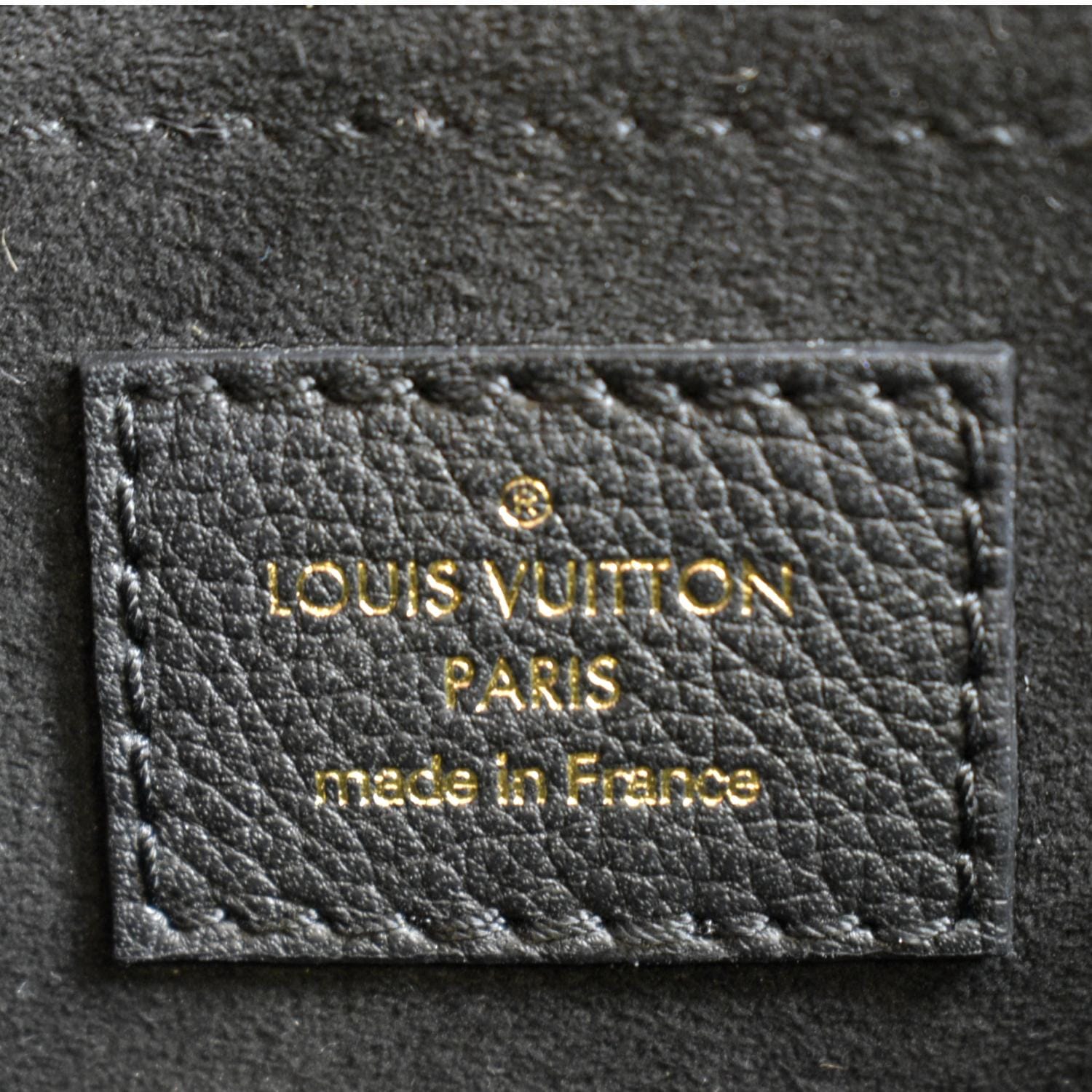 LOUIS VUITTON Mylockme Calf Leather Chain Shoulder Bag Creme