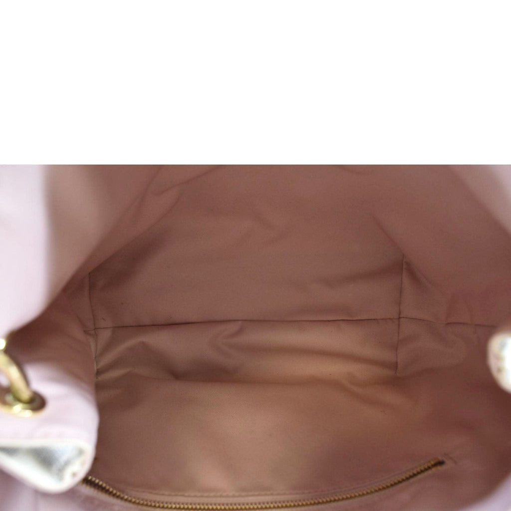 LOUIS VUITTON Graceful PM Damier Azur Shoulder Bag White