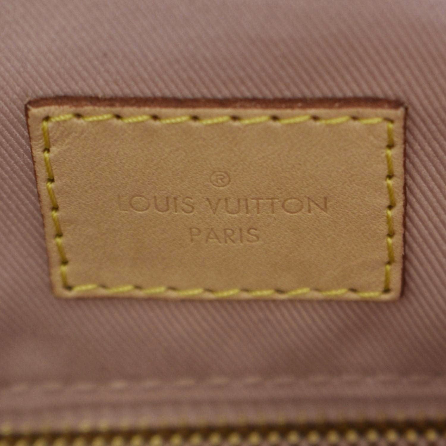 LOUIS VUITTON Graceful PM Damier Azur Shoulder Bag White