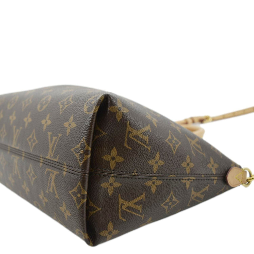 LOUIS VUITTON Boetie PM NM Monogram Canvas Satchel Shoulder Bag Brown