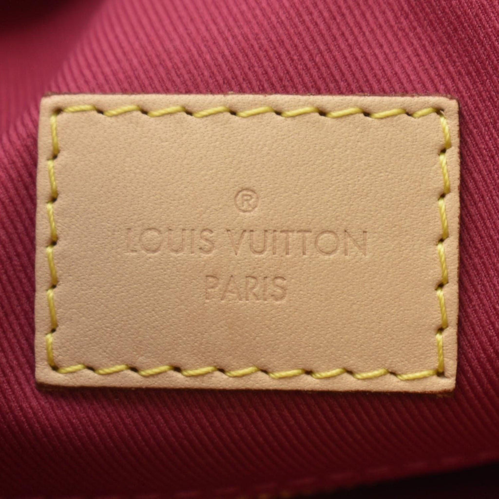 LOUIS VUITTON  Graceful MM Monogram Canvas Shoulder Bag Brown