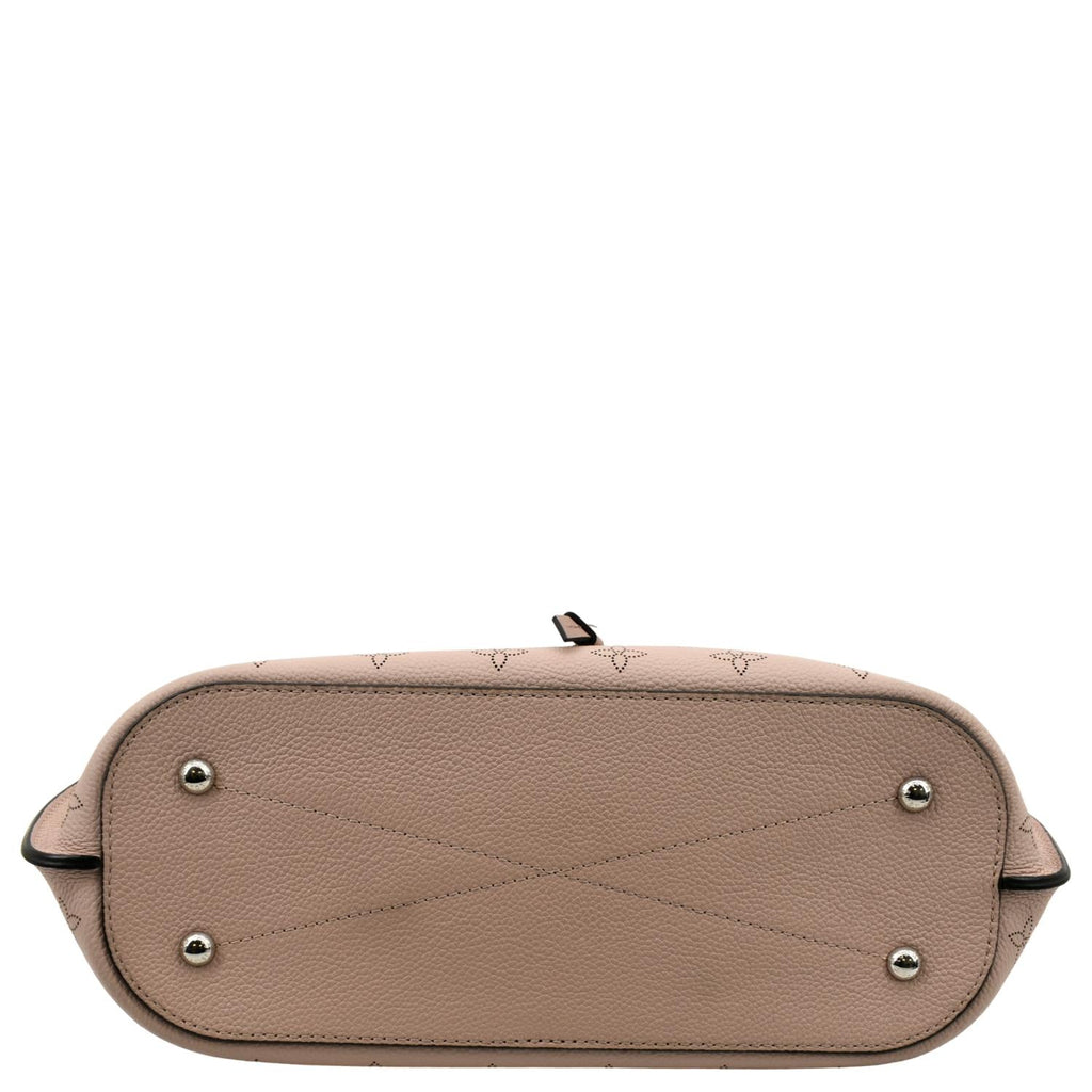 LOUIS VUITTON Girolata Monogram Mahina Leather Shoulder Bag Magnolia