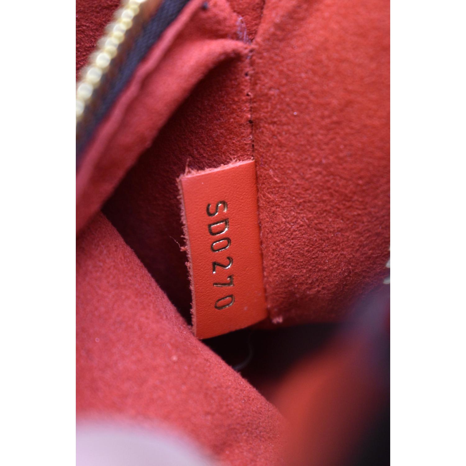 LOUIS VUITTON Neonoe Monogram Canvas Shoulder Bag Brown