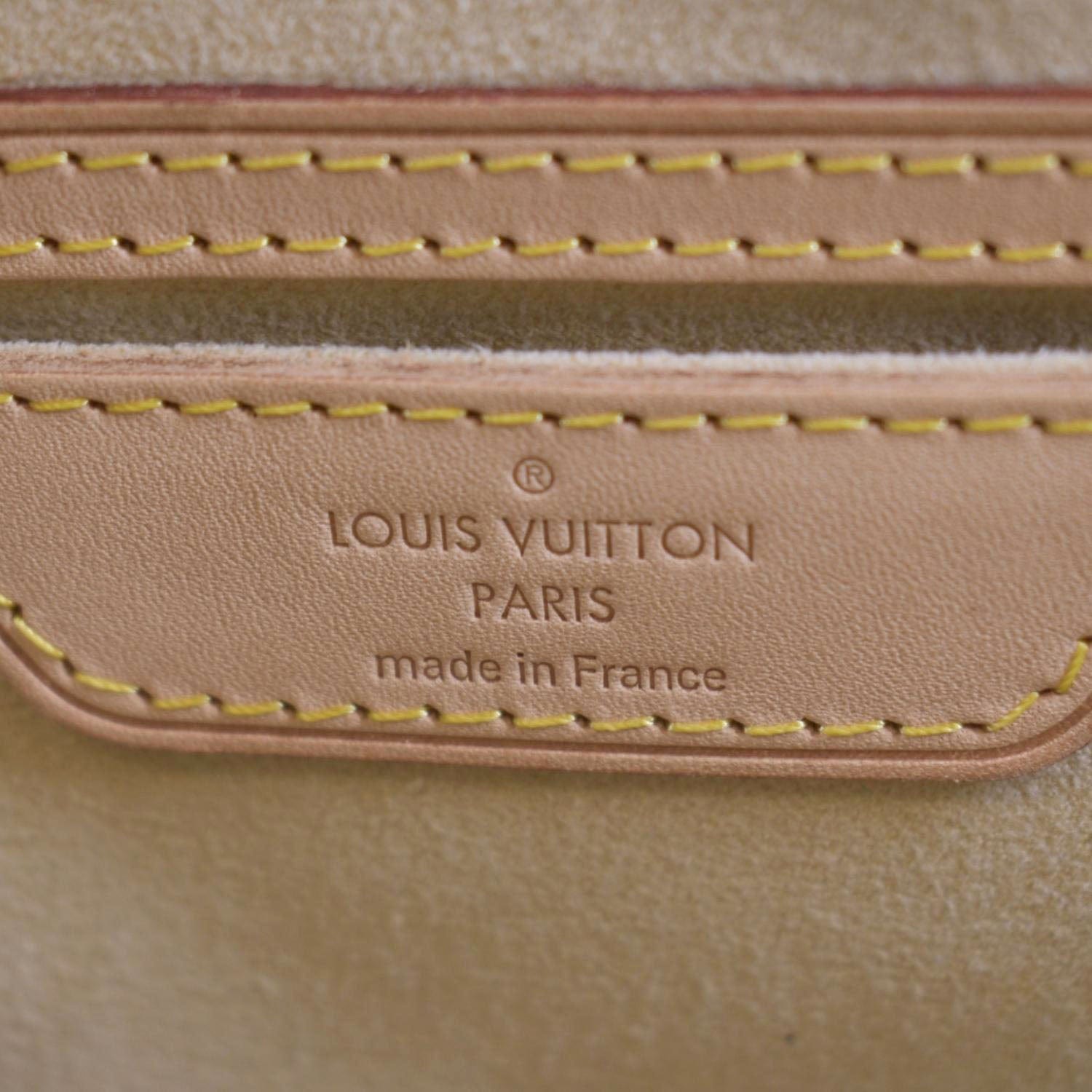 LOUIS VUITTON Retiro GM Monogram Canvas Shoulder Bag Brown