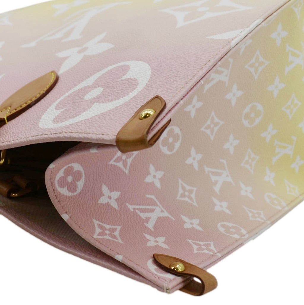 LOUIS VUITTON Pool Onthego GM Monogram Canvas Tote Bag Pink