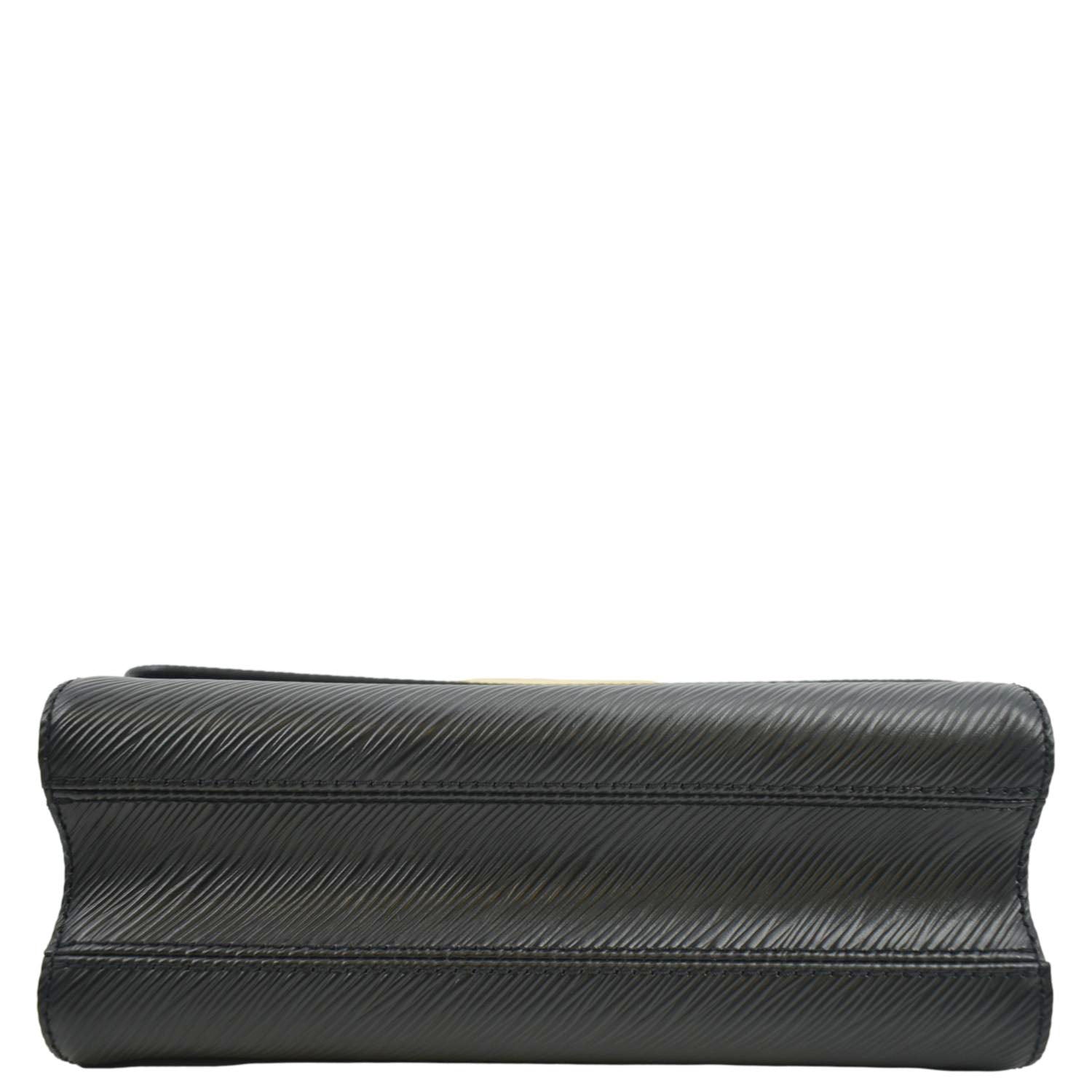 LOUIS VUITTON LV Twist MM Epi Leather Shoulder Bag Black