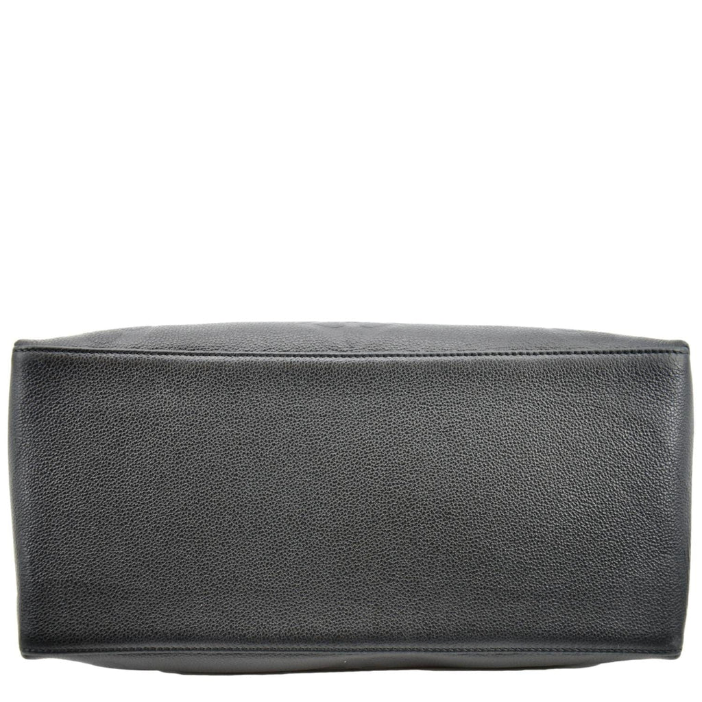 LOUIS VUITTON Grand Palais Monogram Empreinte Leather Shoulder Bag Black