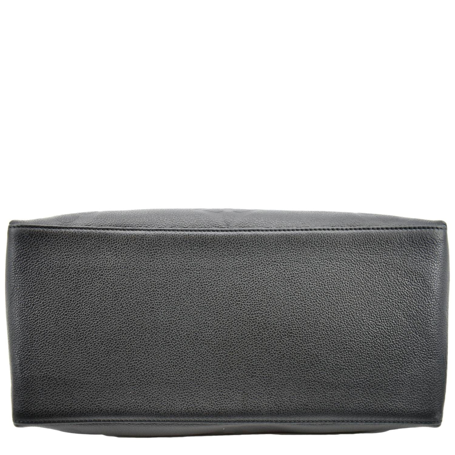 LOUIS VUITTON Grand Palais Monogram Empreinte Leather Shoulder Bag Black