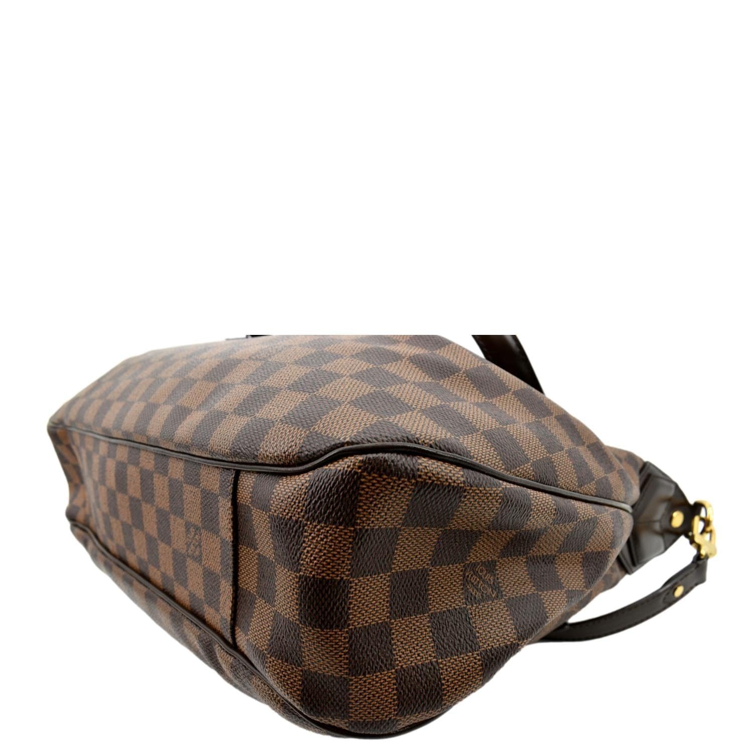 LOUIS VUITTON Evora MM Damier Ebene Shoulder Bag Brown