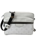 LOUIS VUITTON Outdoor Messenger Monogram Taiga Leather Shoulder Bag Antartica