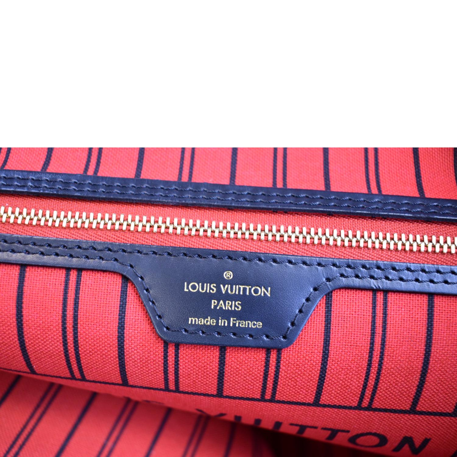 Louis Vuitton Neverfull World Tour Monogram Canvas Tote Bag Brown