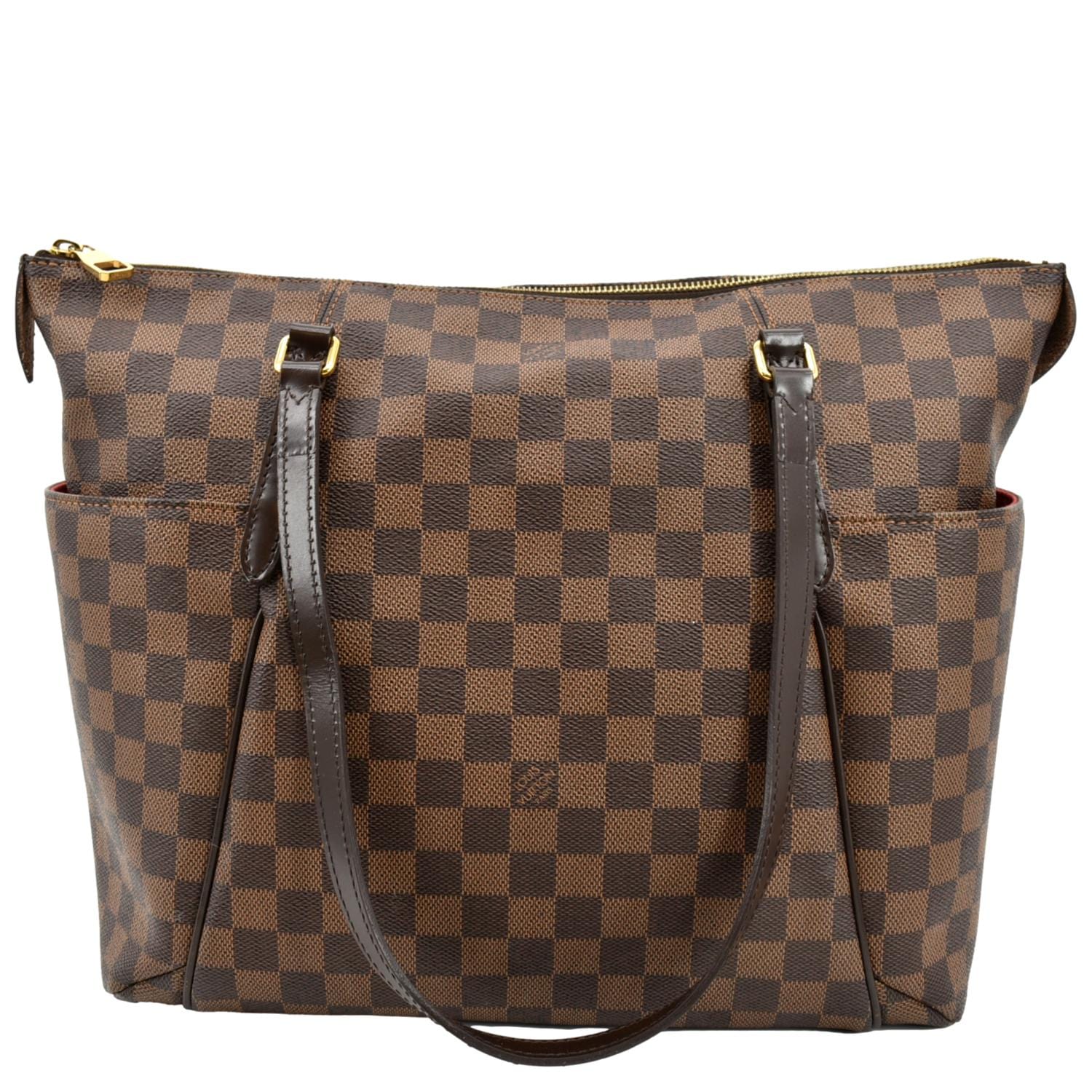 LOUIS VUITTON  Totally MM Damier Ebene Shoulder Bag Brown