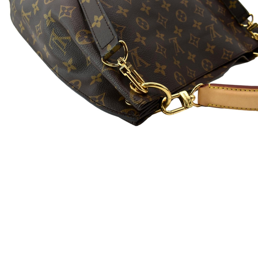 LOUIS VUITTON Metis Hobo Monogram Canvas Shoulder Bag Brown