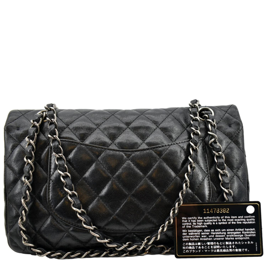 CHANEL Reissue Flap Leather Shoulder Bag Black