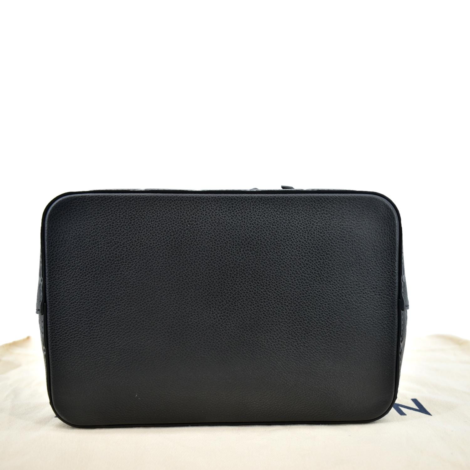 LOUIS VUITTON NeoNoe MM Monogram Empreinte Leather Shoulder Bag Black