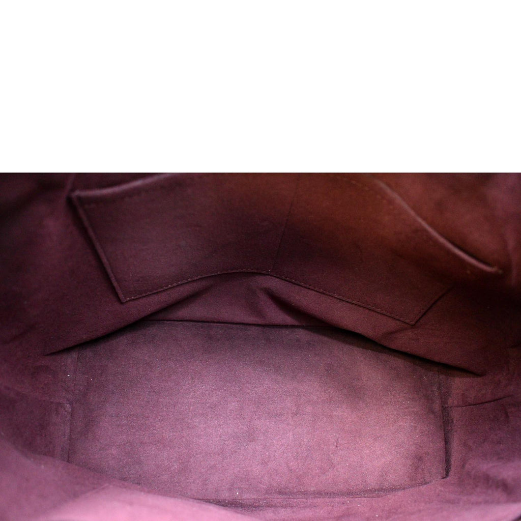 LOUIS VUITTON Belmont Damier Ebene Shoulder Bag Brown