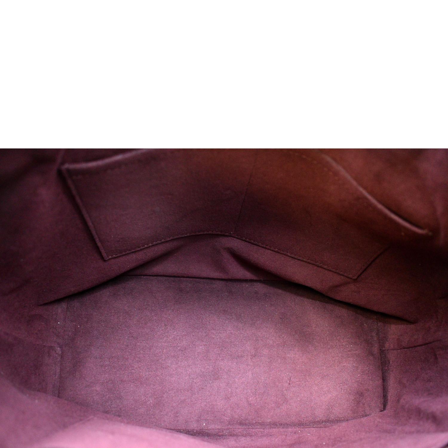 LOUIS VUITTON Belmont Damier Ebene Shoulder Bag Brown